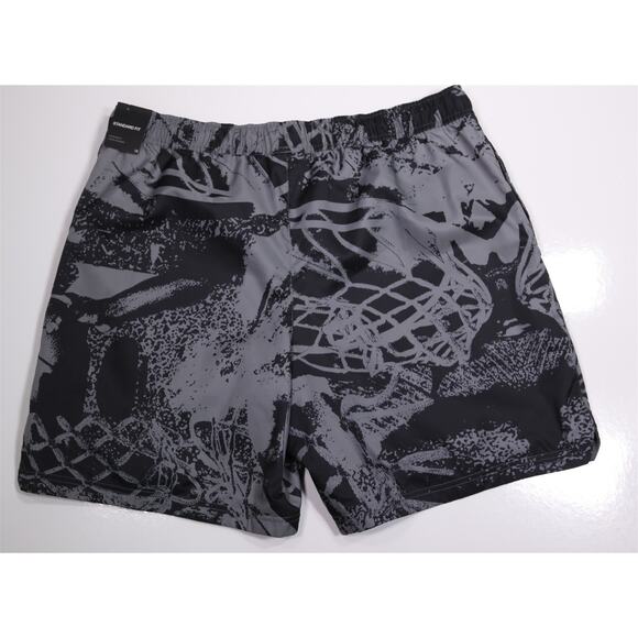 Air Jordan Poolside Cement Gray Black Swim Trunks Standard Fit Men's XL - Picture 5 of 7